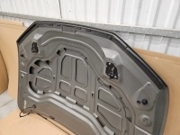 Капот перед кришка audi etron 4ke lx7g chronosgrau комплектна демонтаж !!! Оригінал, фото thumb