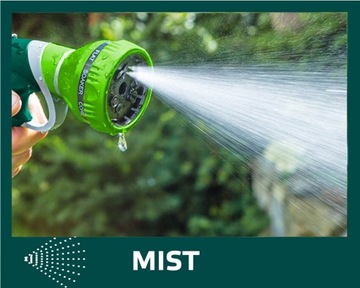 Zraszacz pistoletowy 9-funkcyjny VERTO 15G702