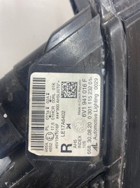 фото thumb №16, Фара лампа правая перед skoda fabia iii lift