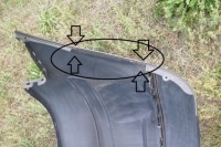 фото thumb №7, Бампер задний задняя audi a3 8p версия 3-дверная lx7z