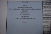 фото thumb №11, Кришка багажника бампер лампи bmw i4 g26 m-pakiet c4p 35km.