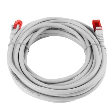 Кабель RJ45 CAT 6 U/UTP AWG24, белый, 7,5 м