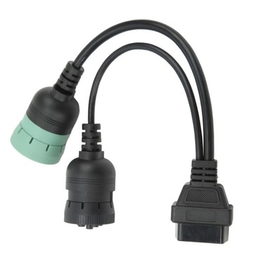 Кабель-адаптер OBD2 6-контактный J1708 9-контактный J1939 16,9 см
