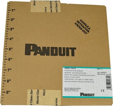 Лента PANDUIT 15,9 мм 61 м из НЕРЖАВЕЮЩЕЙ стали