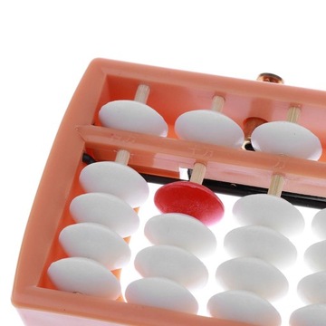 13 Шифров Перль Бланш Comptage Cadre Ancienne Calculatrice Abacus