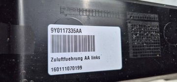 фото thumb №11, Porsche cayenne 9y s 2.9l 17- впуск кермо повітря ліва нова org