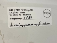 фото thumb №9, Бампер передний ford edge ii рестайлинг 2020+