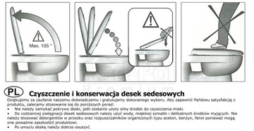 СЪЕМНАЯ МЕДЛЕННО ПОДЪЕМНАЯ ДОСКА ДЛЯ CERSANIT DELFI