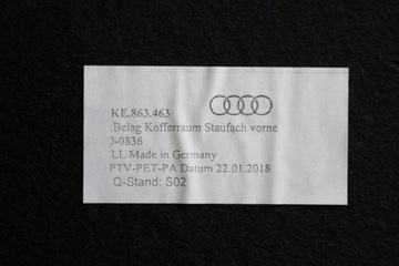 фото thumb №8, Audi e-tron захист кришка двигуна 4ke863463 4ke863362b 4ke863369 etron 4ke