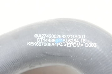 фото thumb №11, Mercedes w205 шланг шланг воды