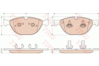 фото thumb №9, Trw gdb1963 набор тормозных колодок тормозных, тормоза дисковые