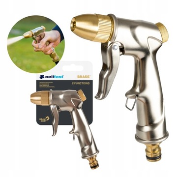 Zraszacz pistoletowy CELLFAST BRASS 52-900 mosiądz
