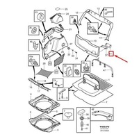 фото thumb №8, Кронштейн внутрішній багажника volvo v50
