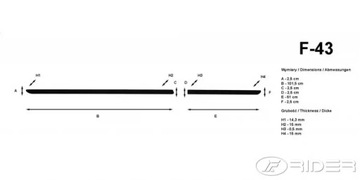 фото thumb №8, Skoda citigo 5d 2012- планки боковые