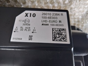 фото thumb №7, Renault zoe рестайлінг лампа комплектна повний led pure vision права 19-