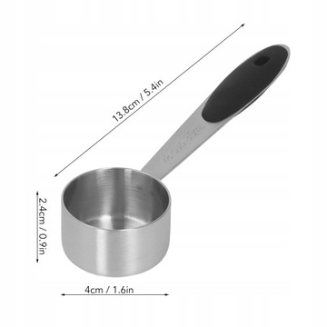 MIARKA DO KAWY HERBATY ŁYŻECZKA ŁYŻKA 1/8CUP 30ML 2SZT