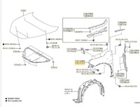 фото thumb №1, Оригінальний номер lexus крила передній правий lexus lbx 5381152590