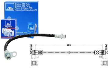 фото thumb №1, Шланг тормозной elast. citroen ax renault clio i
