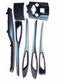 фото thumb №1, Alfa romeo stelvio накладки салону aluminiowe двері консолі 2017-