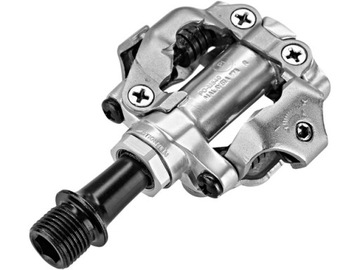 SHIMANO SPD M540 ВЕЛОСИПЕДНЫЕ ПЕДАЛИ СЕРЕБРЯНЫЕ + БЛОКИ