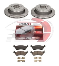 фото thumb №1, Ford f-150 2012-2020 гальмівні диски + гальмівні колодки гальмівні задня + пластини