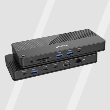Przełącznik KVM Unitek D1077A 4K Hub USB 11 portów