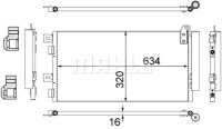 фото thumb №11, Mahle оригинал ac 312 001s конденсатор, кондиционер