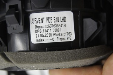 фото thumb №11, Решётка воздуховод левая + правая + средняя zoe ii рестайлинг