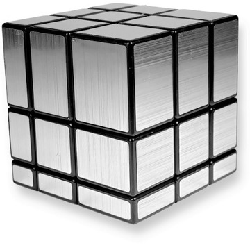 KOSTKA SHENGSHOU Mirror CUBE 3x3x3 SREBNA +GRATIS