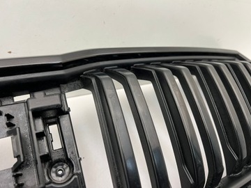 фото thumb №5, Skoda kodiaq 565 решітка решітка радіатора чорний хром бампера передньої перед