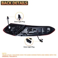 фото thumb №15, Лампы задняя ne kpl full led neon oled тюнинг mercedes c-klasa c a 205 coupe