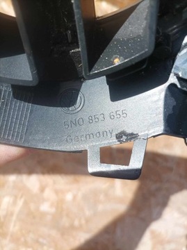 фото thumb №7, Решётка радиатора решётка значок vw tiguan рестайлинг 5n0853655 5n0