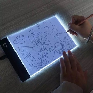 Доска для рисования, светодиодная доска, графический планшет, отличный подарок