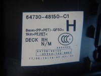 Lexus rx rx350 rx450 iv правый  карка багажника обивка 64730-48150 Оригинал, фото thumb