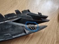 Opel vectra c lift insignia решітка протитуманної фари права Зі Шроту, фото thumb