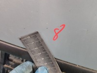 фото thumb №14, Крышка багажника стекло зад renault scenic ii 2 серебряный nv632