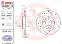 фото thumb №3, Диски гальмівні колодки зад brembo citroen c5 iii