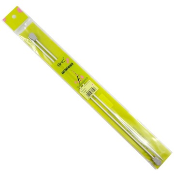 Druty proste teflonowe 35 cm SKC długie 3,0 mm