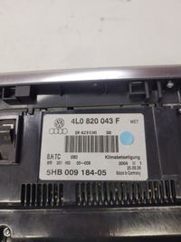 фото thumb №6, Панель кліматронік audi q7 4l lift 4l0820043f