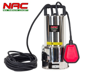 Насос для грязной воды NAC SPE100INOX-L 1000 Вт