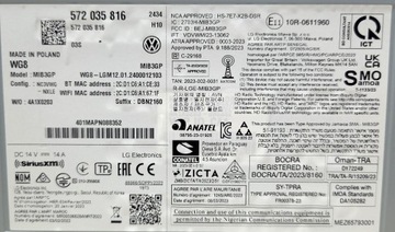 фото thumb №12, Навигация mib3 vw tiguan iii ct1 571 572035816