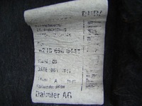 фото thumb №5, Оббивка багажника боковина праві cls w218 sedan