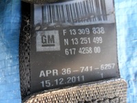 фото thumb №14, Запчастини | astra j pas безпеки лівий зад універсал 13309838