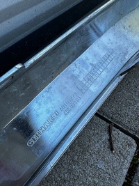 фото thumb №6, Mercedes glc 253 планка защита хром zdrzaka