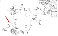 фото thumb №1, Шланг кондиціонера mercedes a klasa w177 b w247