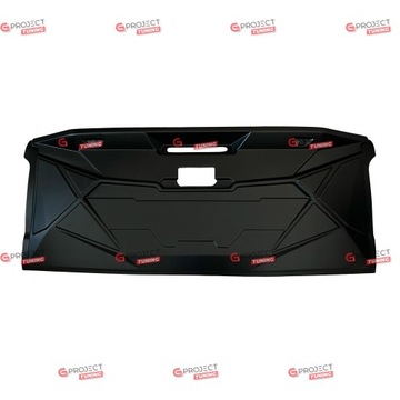 фото thumb №7, Защита крышки багажника do mitsubishi l200 kj, kk, kl 2015- чёрный mat