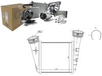 Купити Nissens 96468 радіатор повітря наддувний, фото thumb