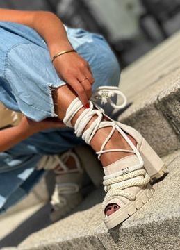 Сандалии Beyco indi boho бежевые 36-40
