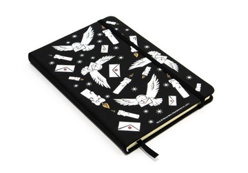 Notes A5 Harry Potter Hedwiga gumka 96k w kratkę
