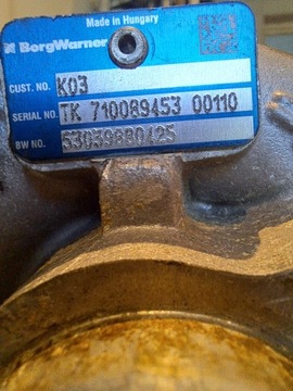 фото thumb №8, Citroen c4 picasso i turbo турбіна турбонагнітач 1.6 thp k03